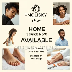 Pedicure,Body Massage Haircut's Home Services Dm