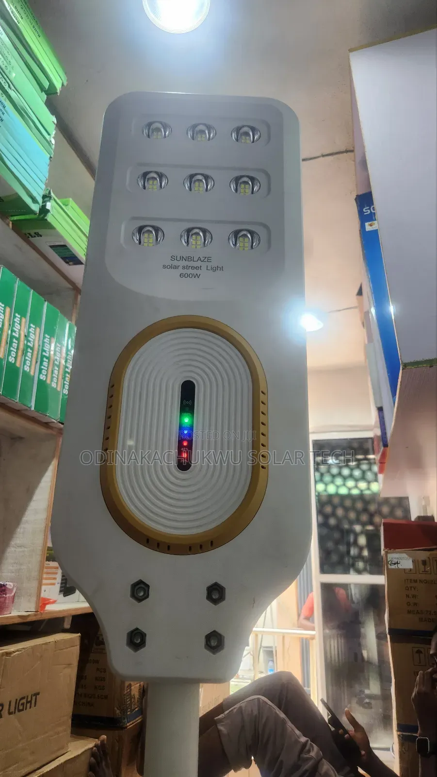 600watts Sunblaze Solar Light Without Pole