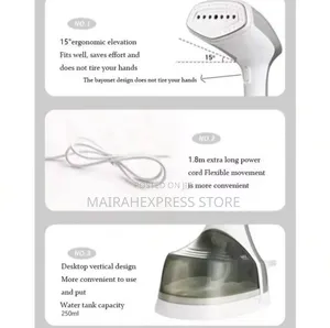 Eiries Premium Handheld Garment Steamer- Electric Steam Iron T361