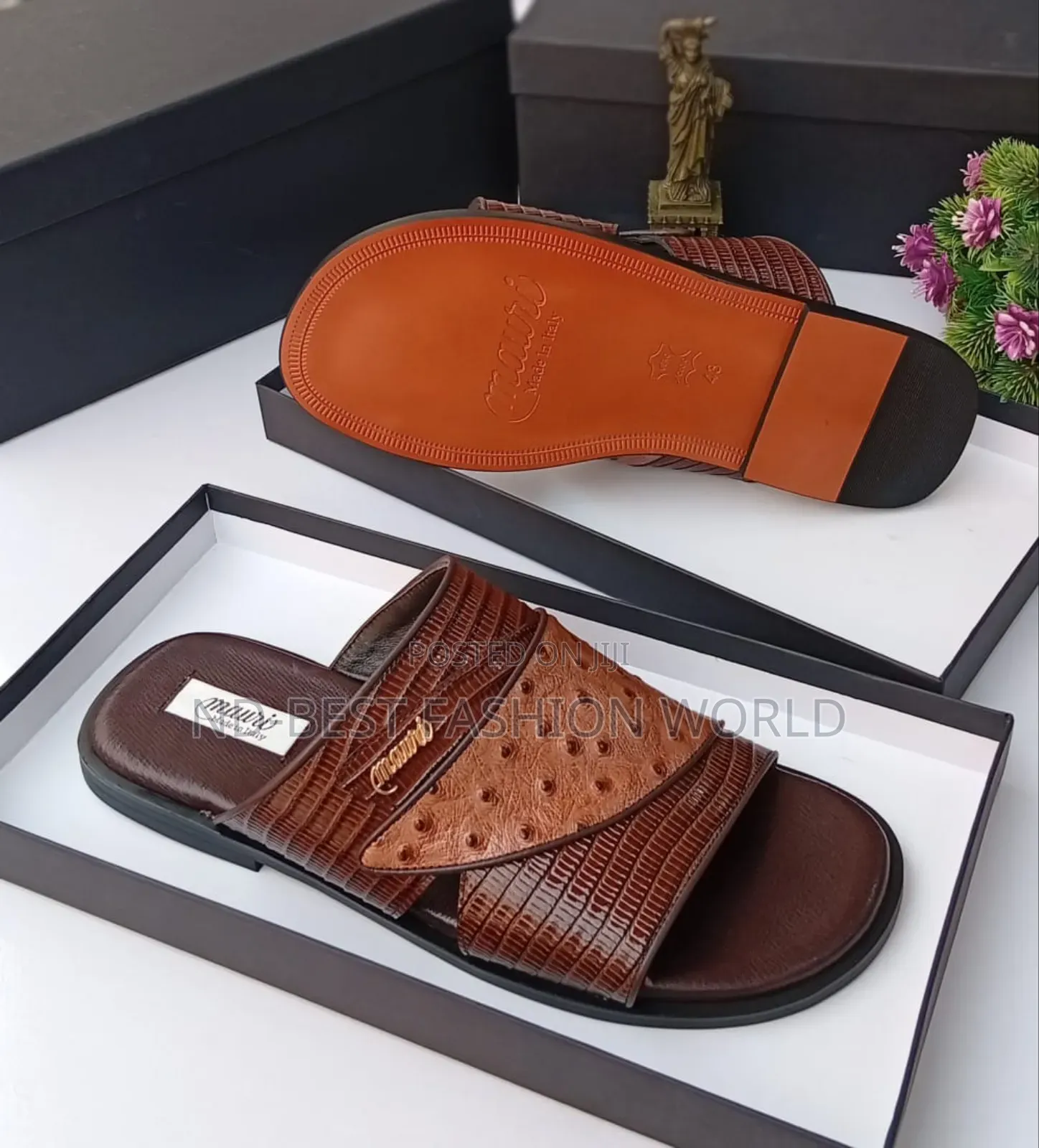 Pure Quality Leather Slippers