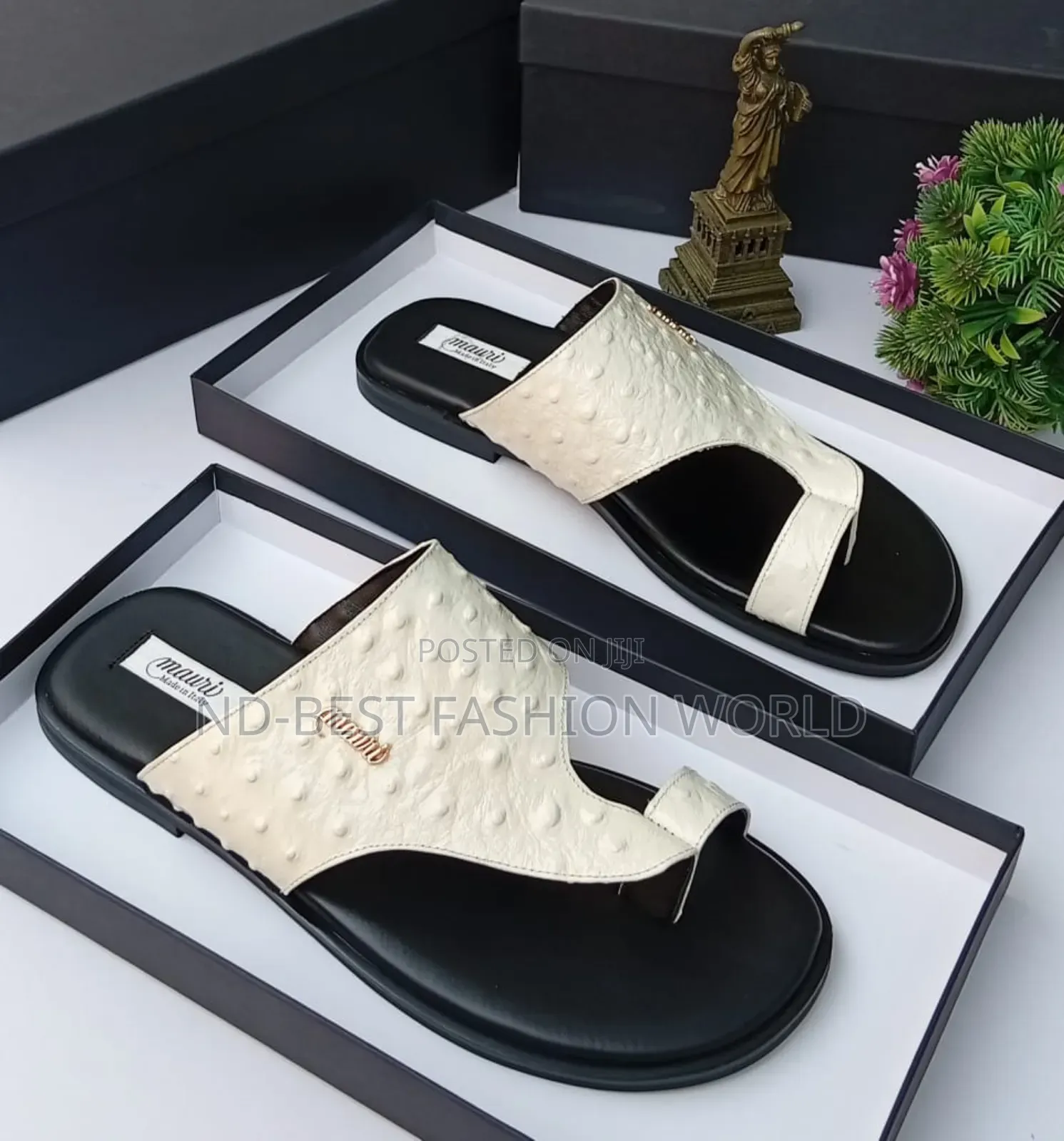 Mauri Leather Slippers