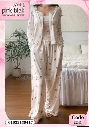 3pcs Classic Women Pyjama