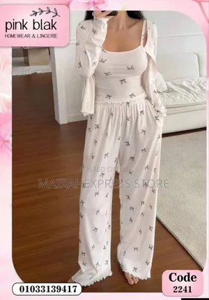 3pcs Classic Women Pyjama