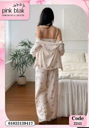 3pcs Classic Women Pyjama