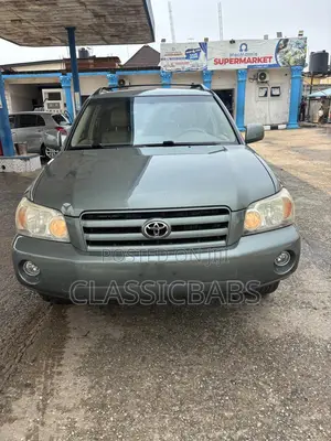 Toyota Highlander 2007 Green
