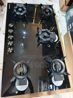 Original Polystar 90cm Built-in Premium Flips Up 5 Burners Gas Cooker