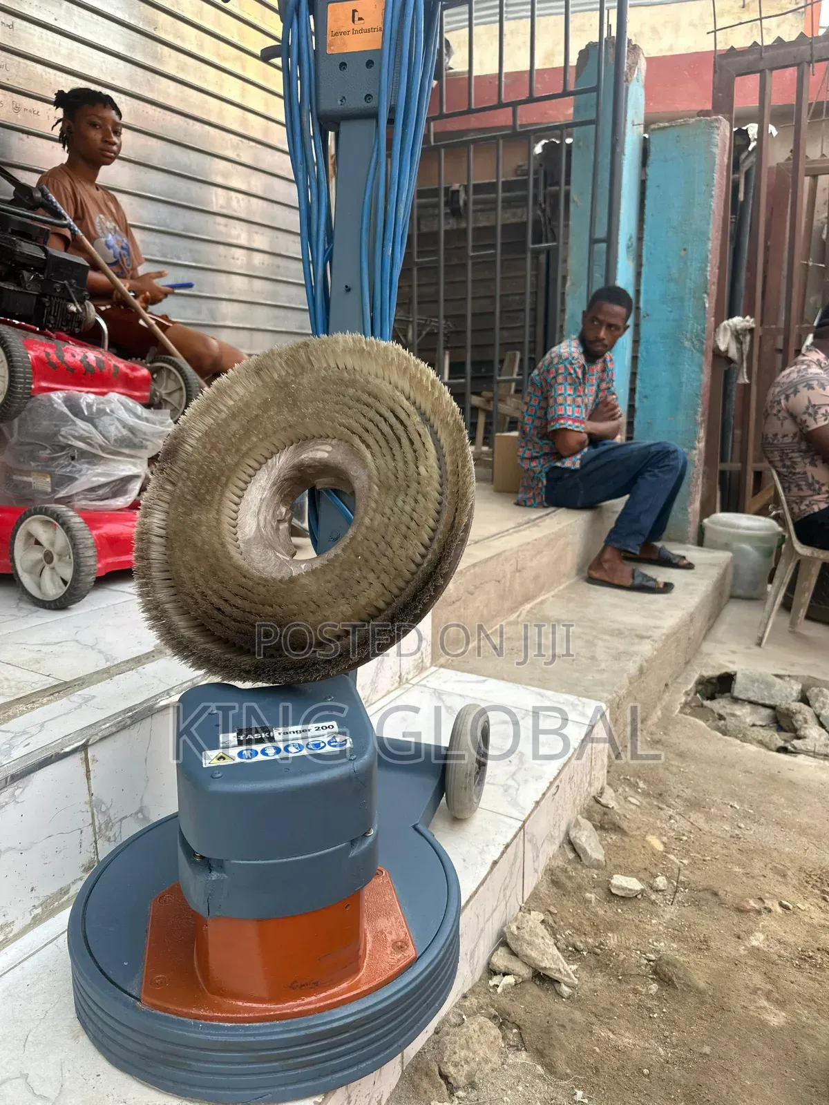 Used From U. K Floor Screen Machine Electric