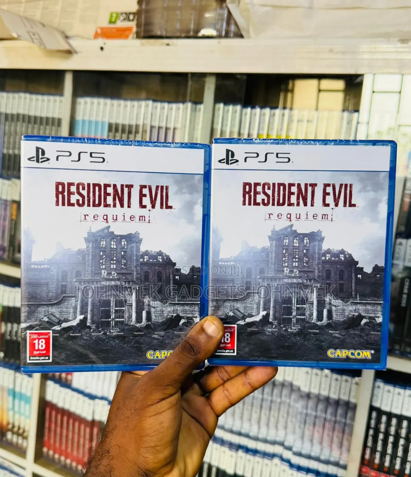 Resident Evil Requiem Ps5 Game Disc