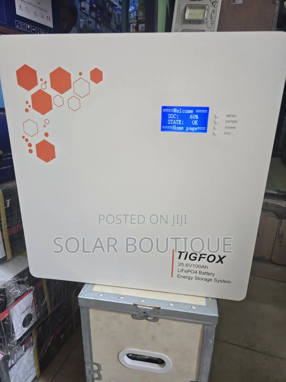 2.5kwh 24v Tigfox Lithium Battery