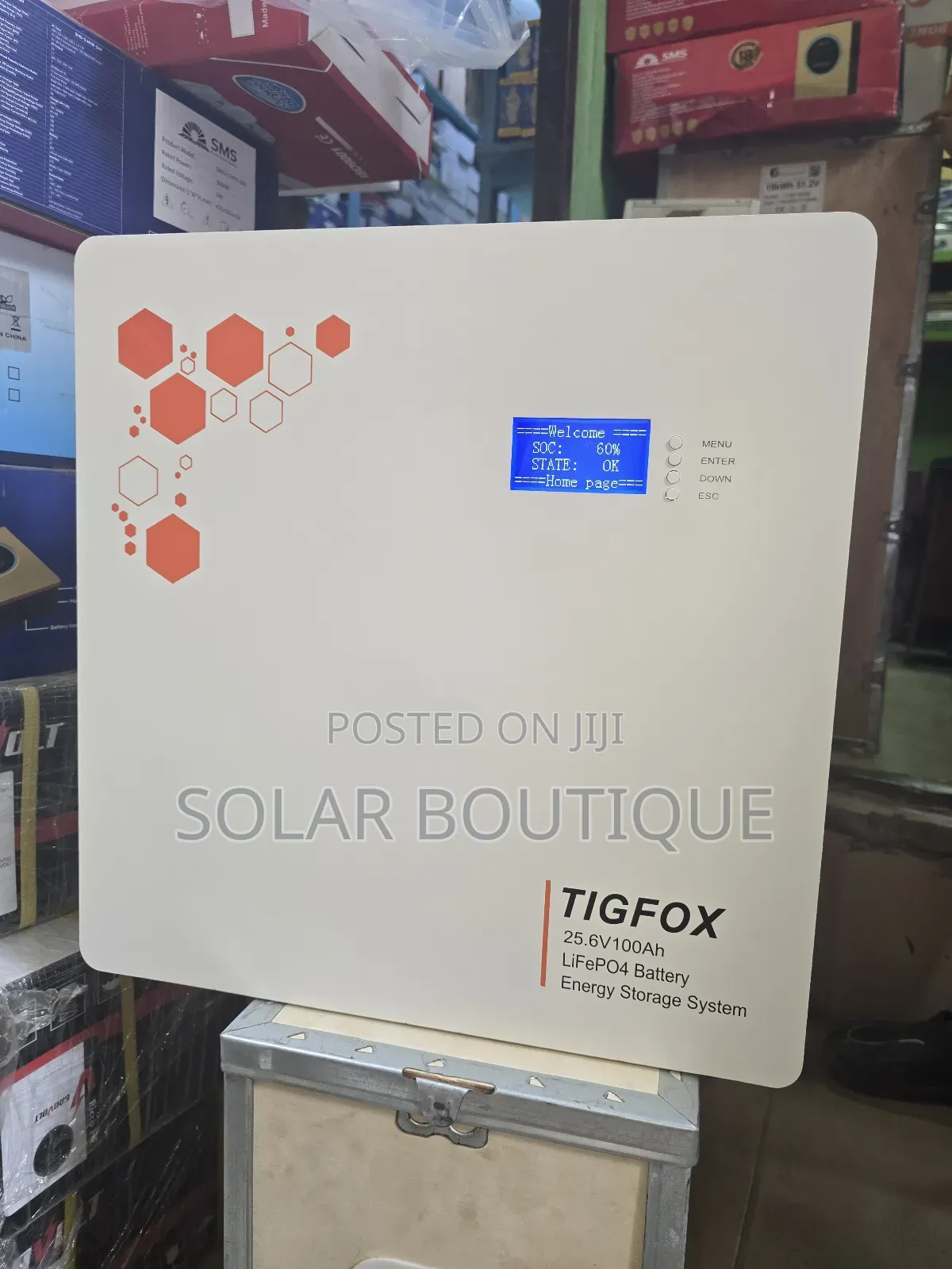 2.5kwh 24v Tigfox Lithium Battery