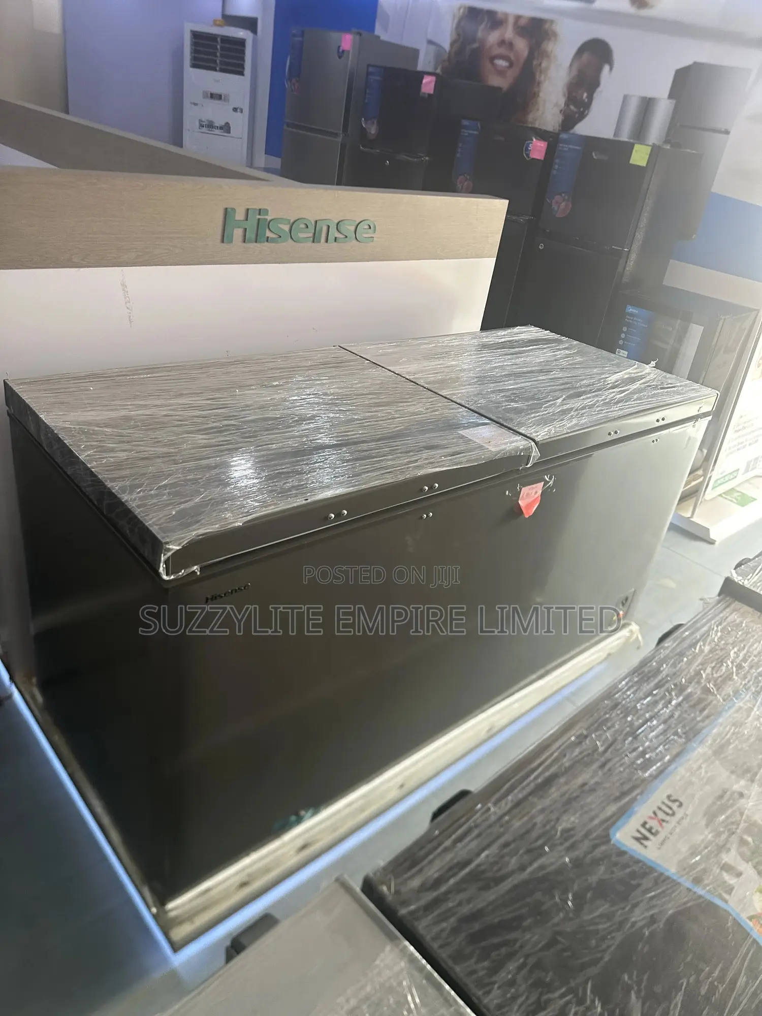 Hisense Chest Freezer 500 Liters Double Door