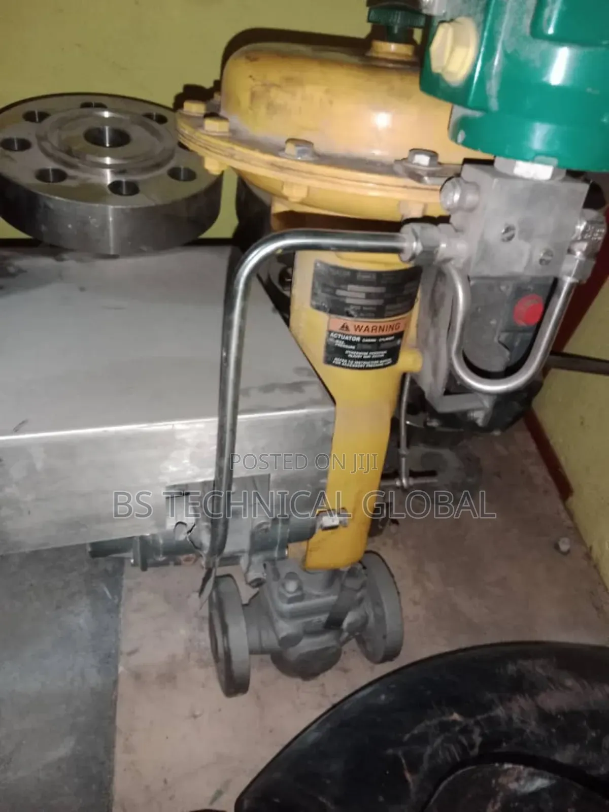 Dn80 Class 300 Pneumatic Actuated Globe Valve