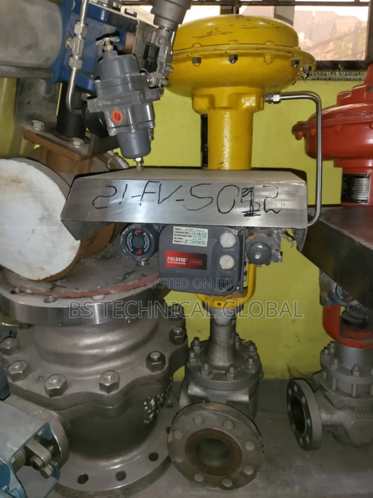 Dn80 Class 300 Pneumatic Actuated Globe Valve