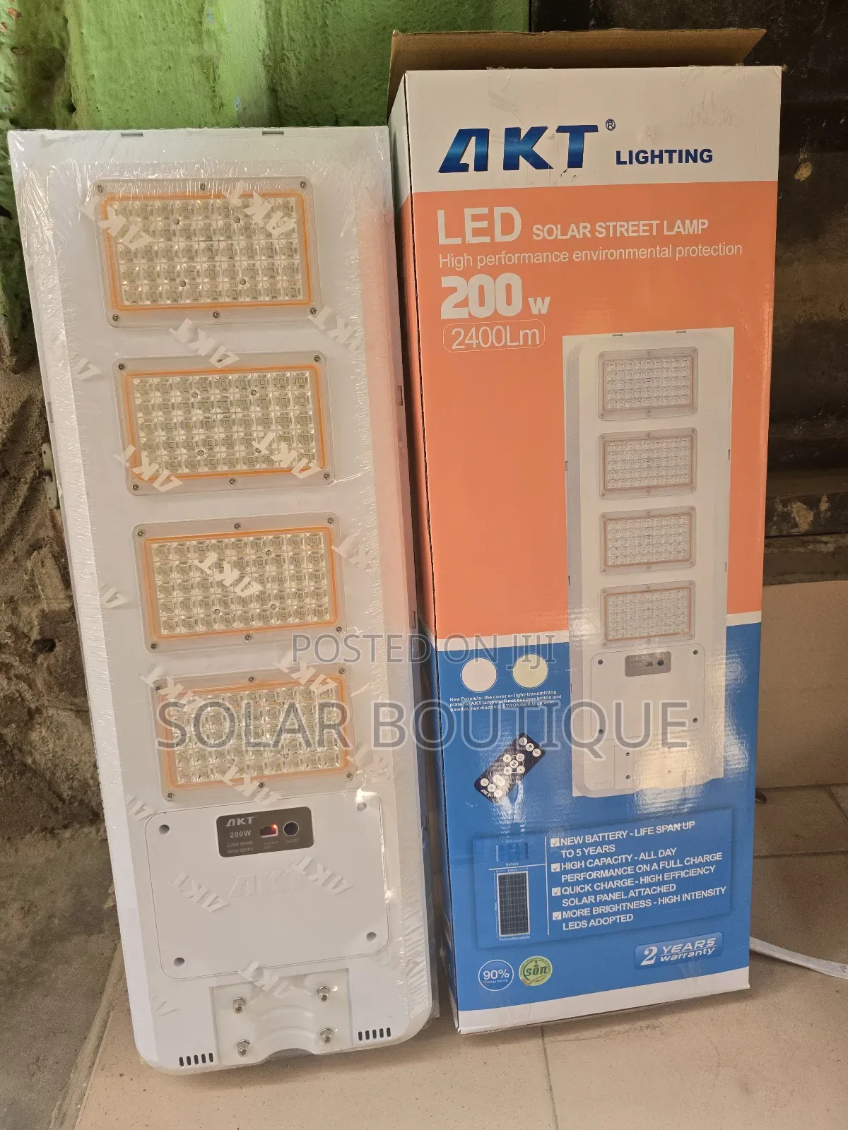200w Akt Solar Street Light