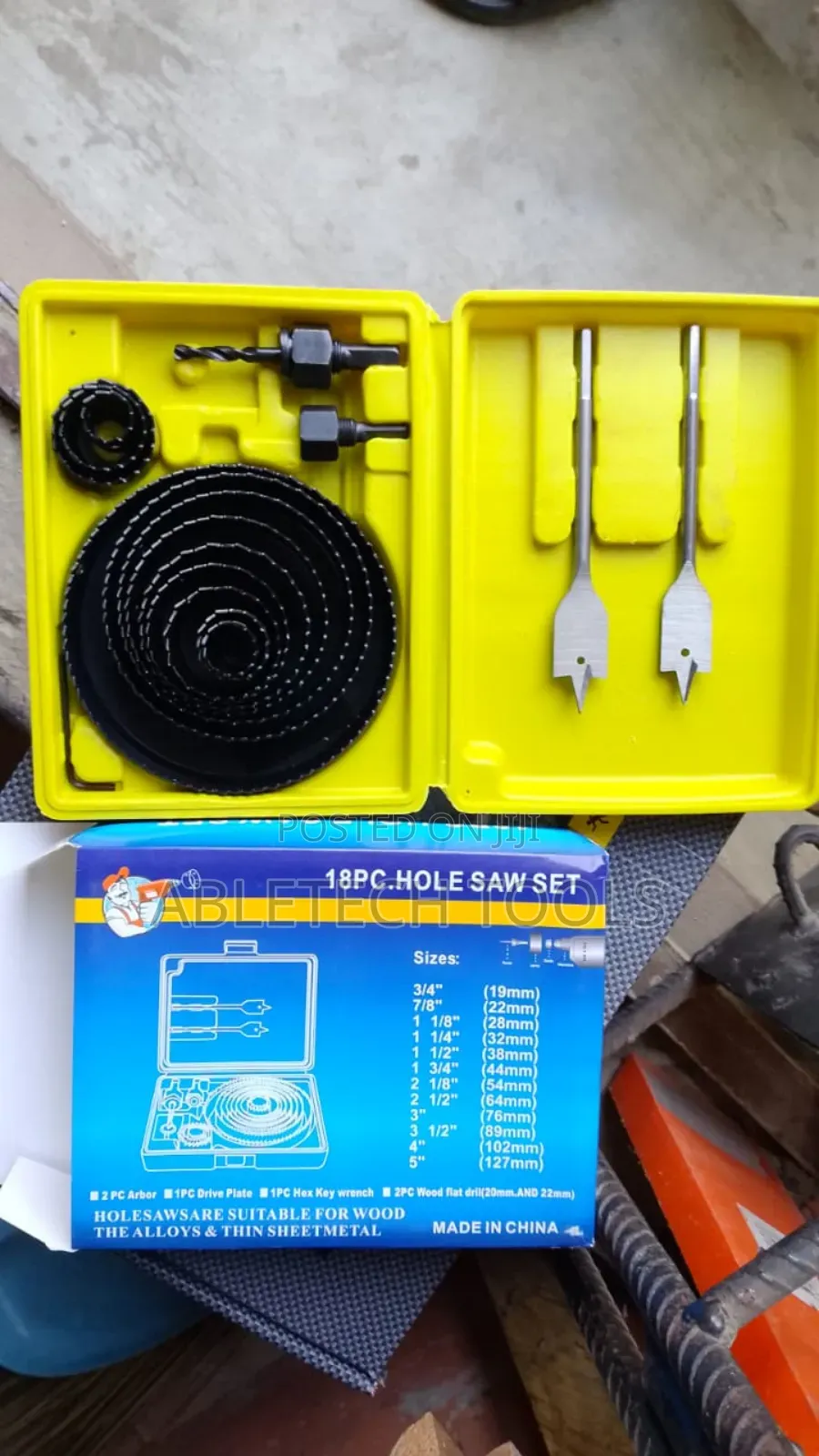 180pcs Hole Saw Sets