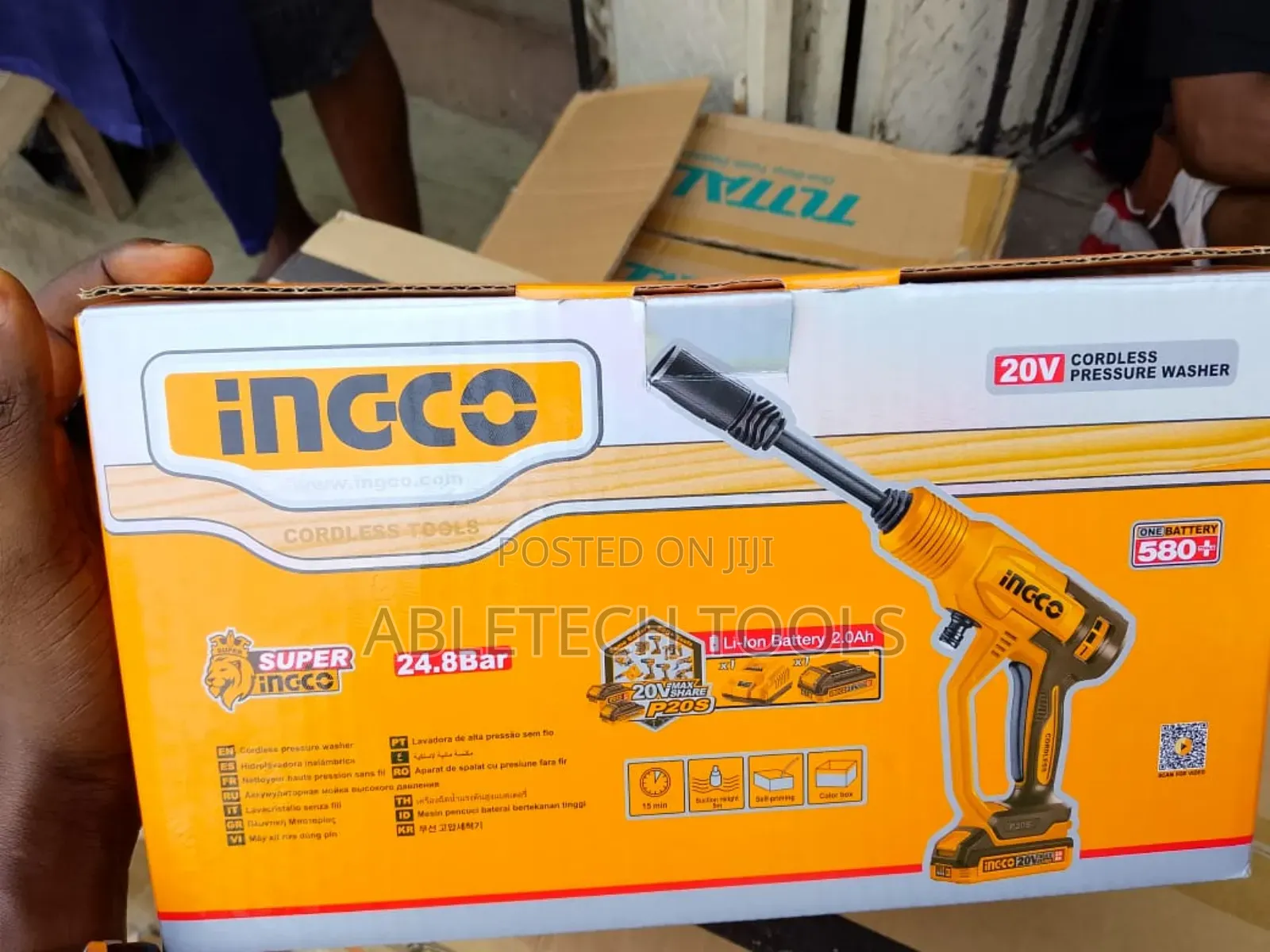 20v Cordless Pressure Washer