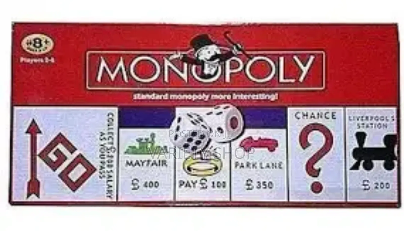 Monopoly Classical English - Standard Classic Monopoly 321