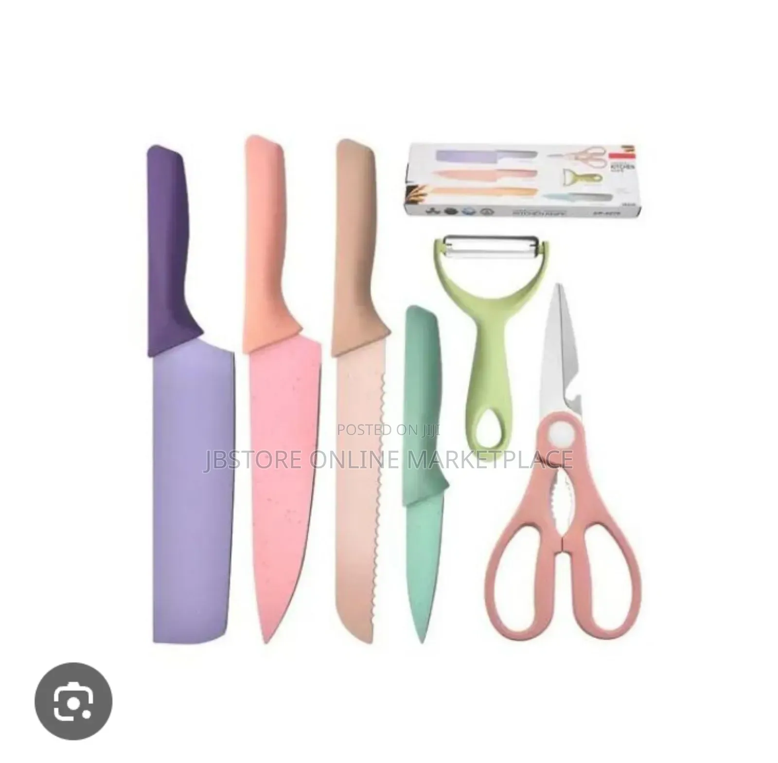 Bali 6-Piece Corrugated Kitchen Knife Set Is a Versatile Collection