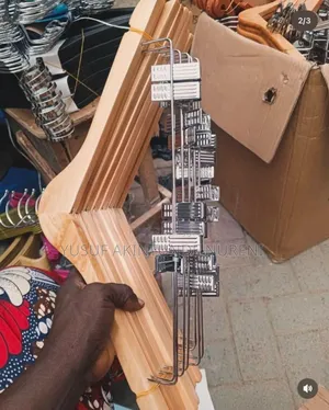 Wooden Hanger With Peg