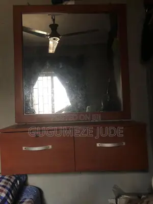 Make Up Mirror With Cabinet