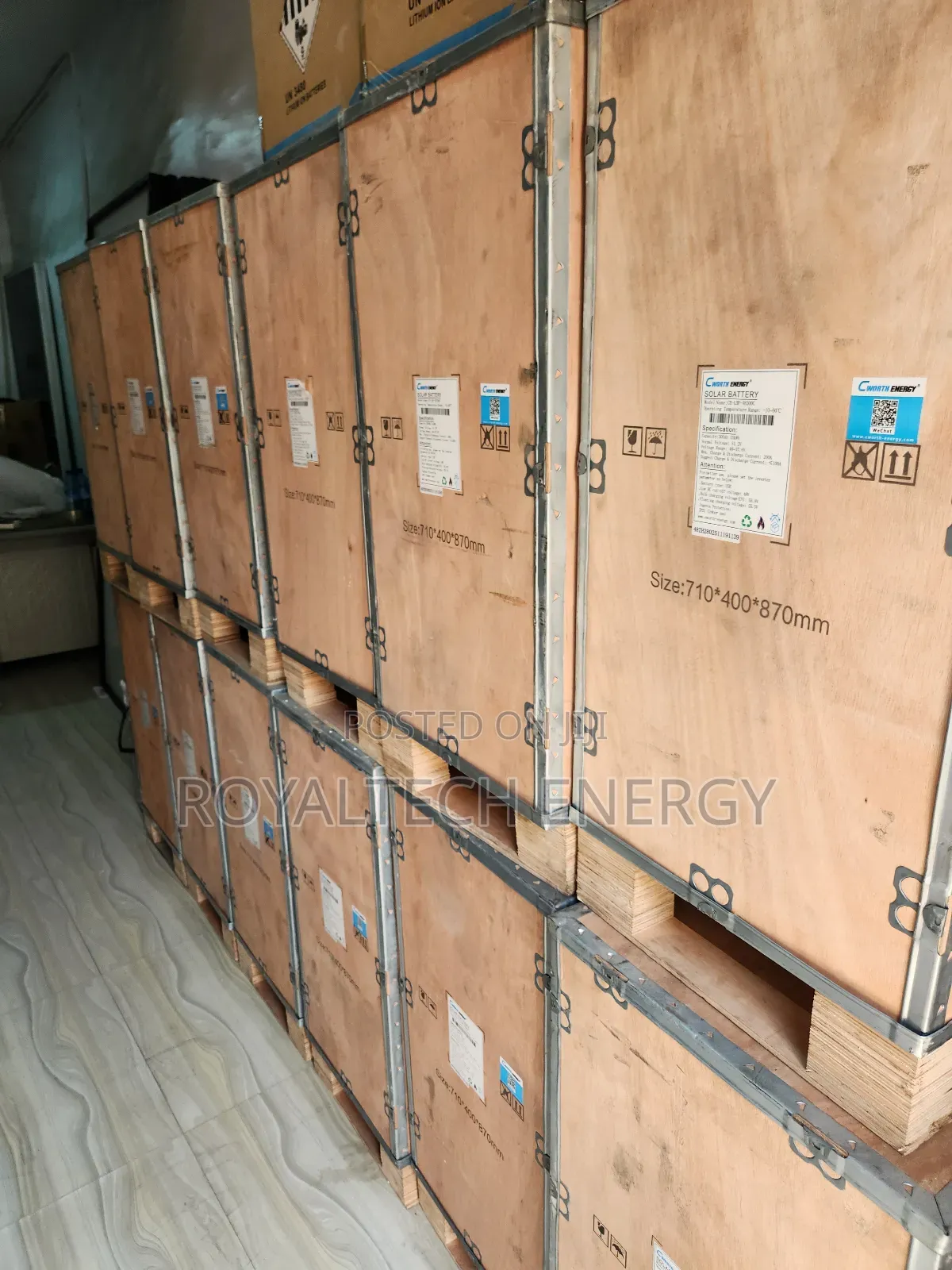 Cworth 20kwh 51.2v Lithium Battery