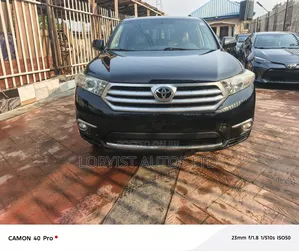 Toyota Highlander Limited 2012 Black
