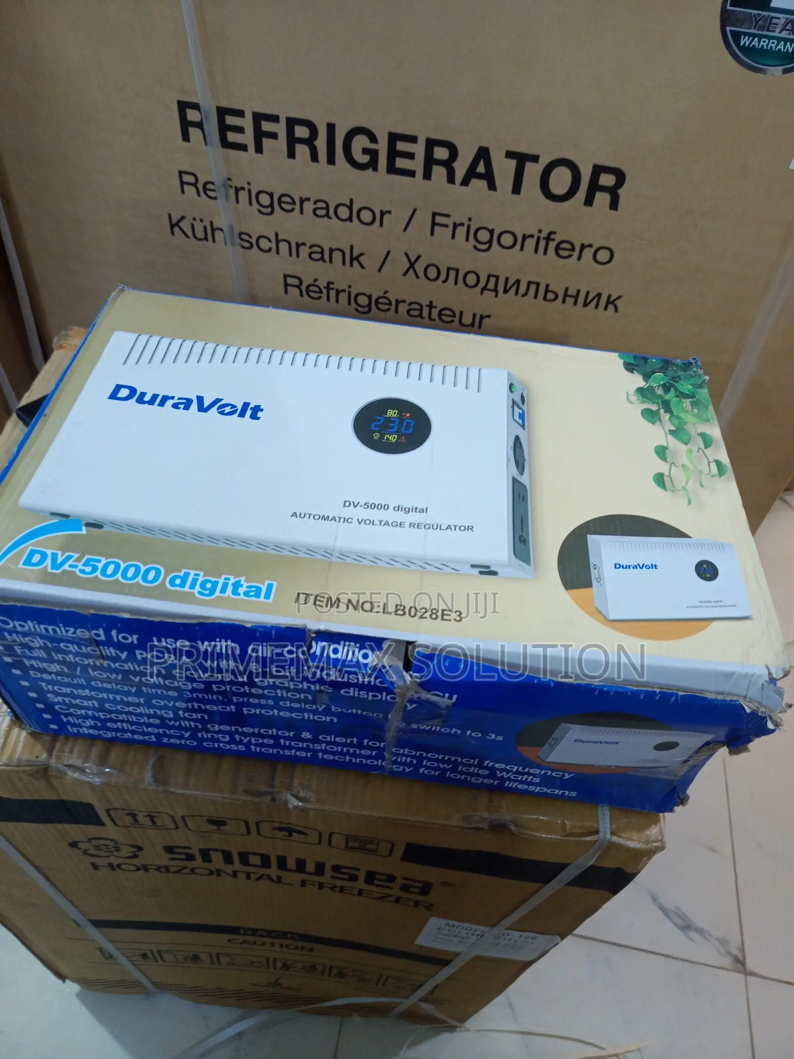 Duravolt 5000w Automatic Voltage Stabilizer – Generator Compatible