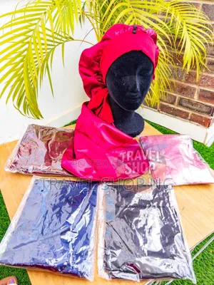 Long Satin Bonnet for Sleeping | Double Layer Hair Bonnet