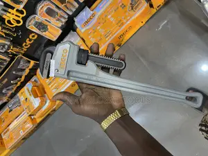 18” Ingco Alliminium Pipe Wrench