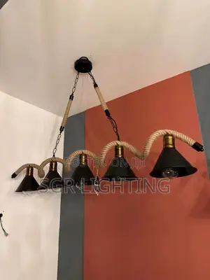 3 Heads Retro Long Rope Light