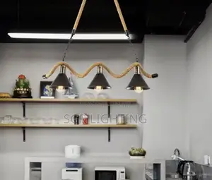 3 Heads Retro Long Rope Light
