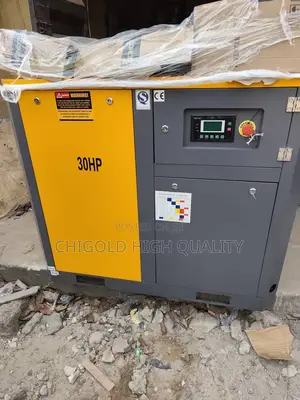 Screw Air Compressor 22kw 30hp 10bar High Quality Machine