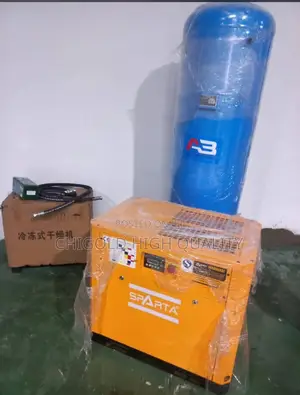 Screw Air Compressor 7.5kw 10hp 10bar High Quality Machine