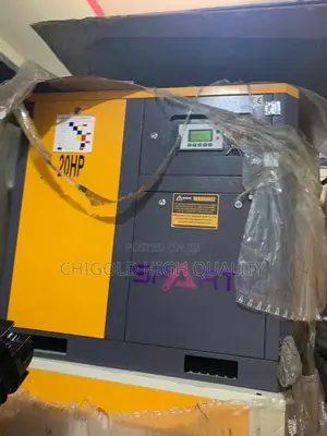 Screw Air Compressor 15kw 20hp 10bar High Quality Machine