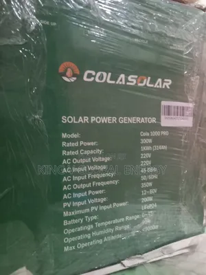 Colar Solar 1000 Pro Solar Power Generator