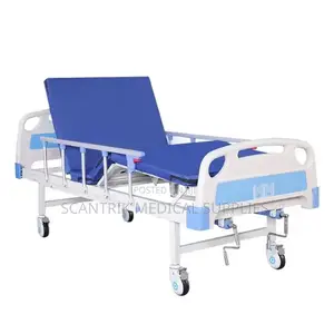 Two-Function Crank Manual Hospital Bed for Patient Support