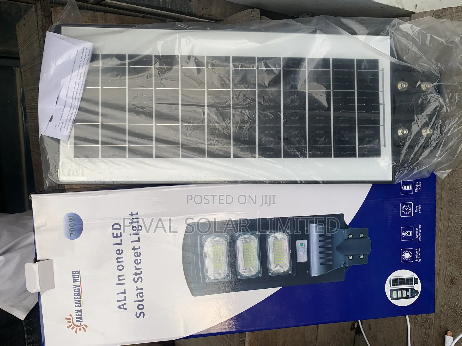 200w Streetlight Plastic Body 3eyes Straight