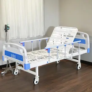 Medical Crank Manual Hospital Bed for Home and Hospital Use