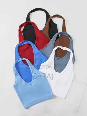 Fitness Yoga v Neck Tank Top