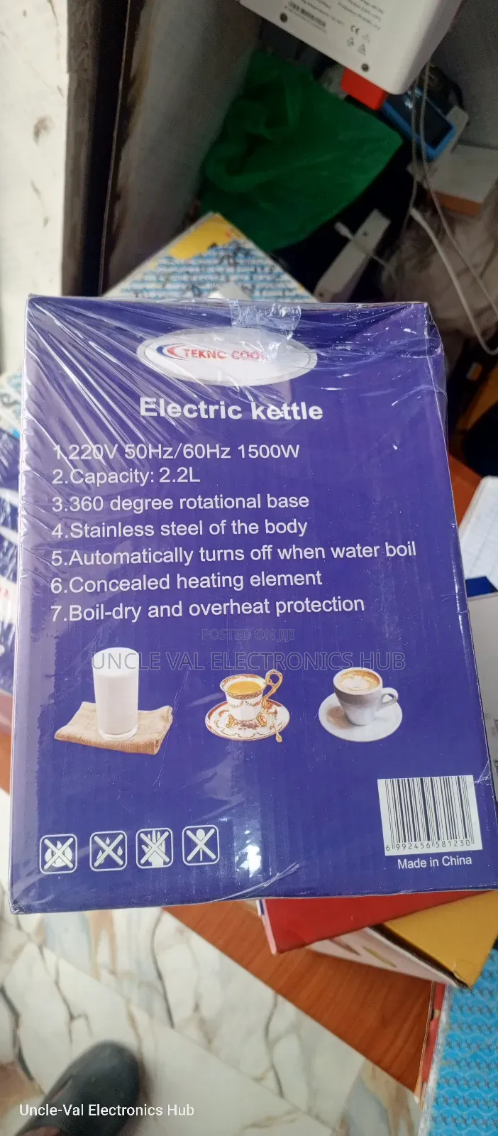 Teknocool Stainless Electric Kettle