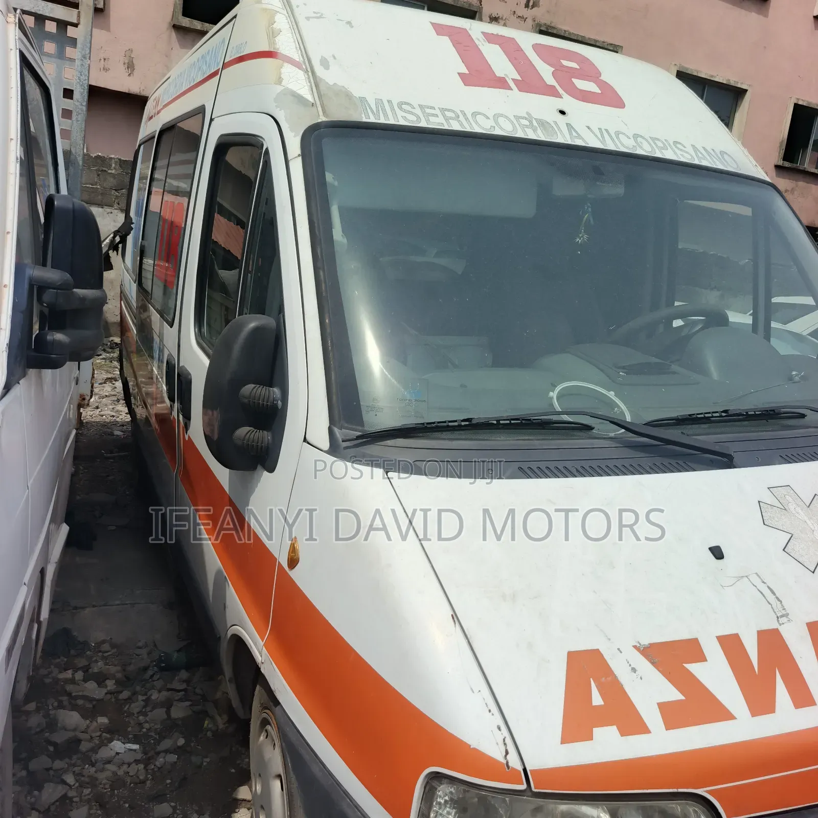 Fiat Ducato 2000 Orange