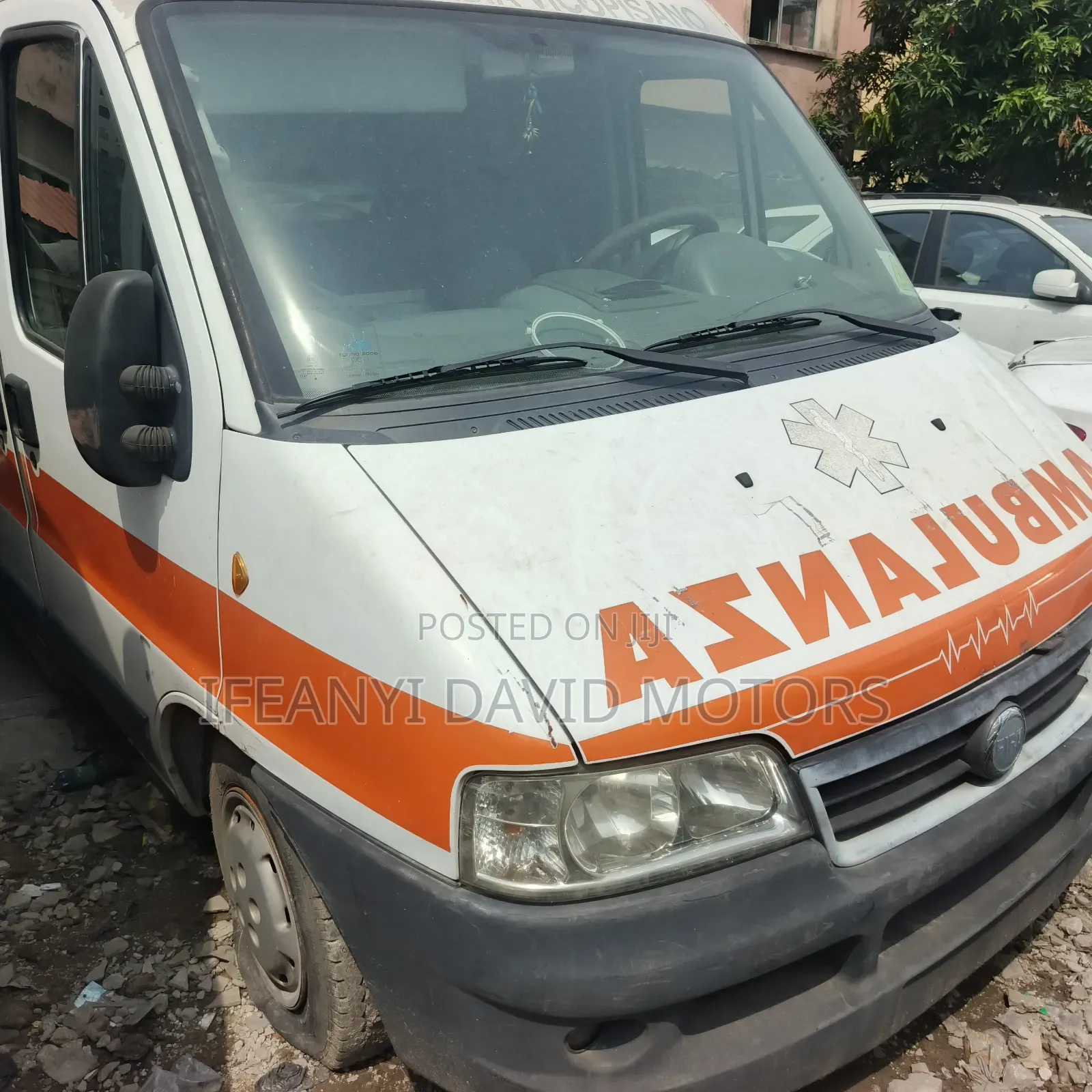 Fiat Ducato 2000 Orange