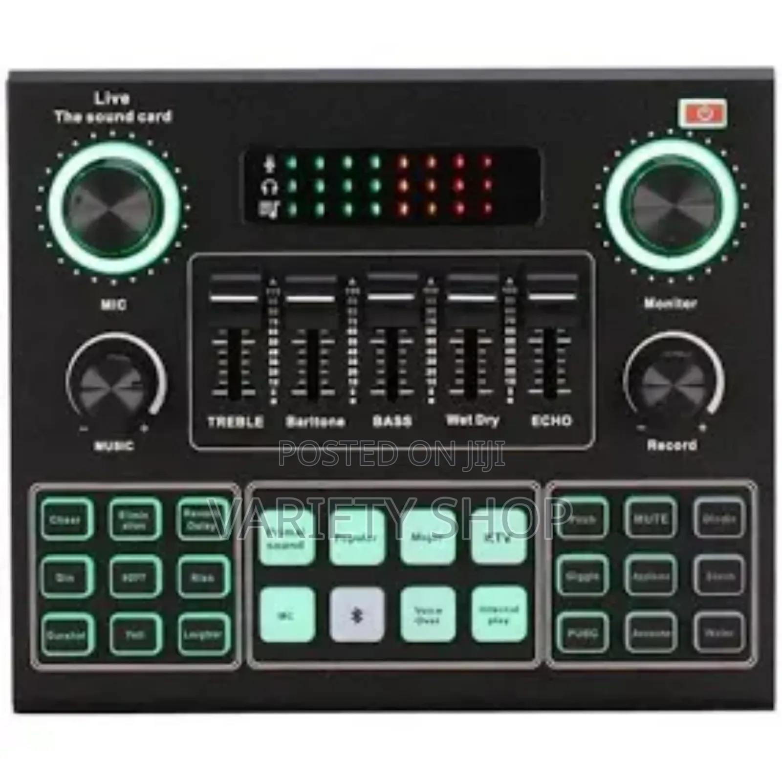 V9 Audio USB External Sound Card-Live Stream Audio