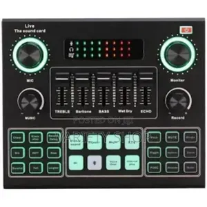 V9 Audio Usb External Sound Card-Live Stream Audio 