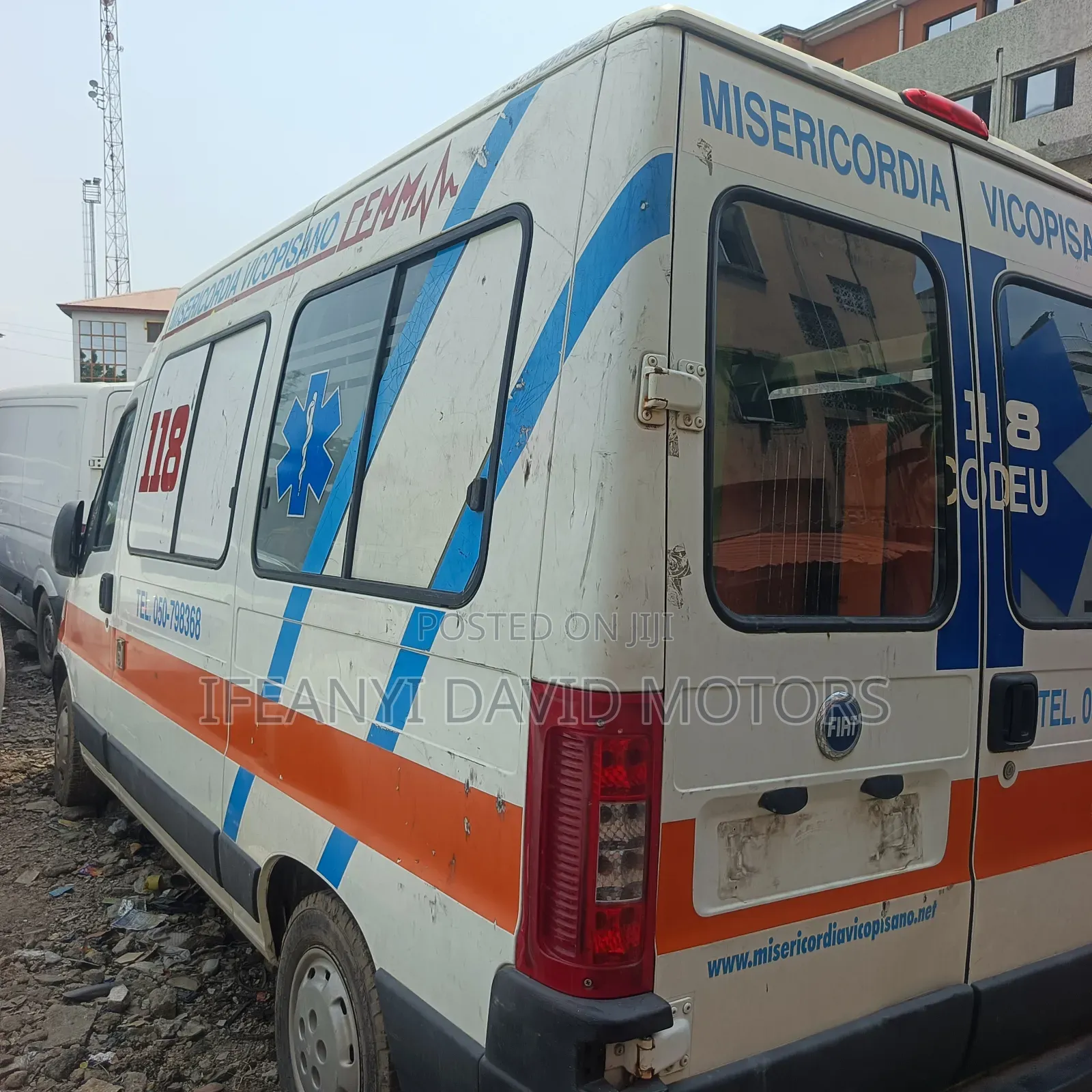 Fiat Ducato 2000 Orange