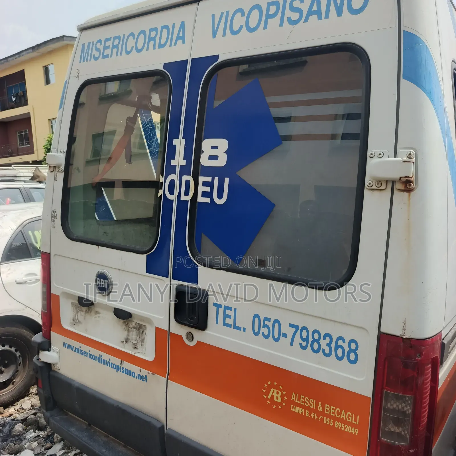 Fiat Ducato 2000 Orange