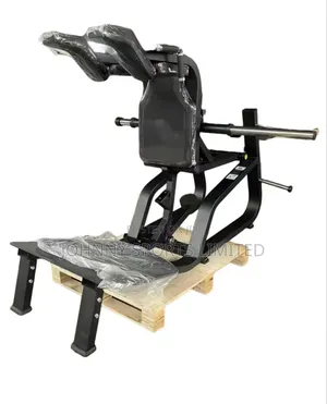 American Fitness Branded Commercial Hack Squat Machine