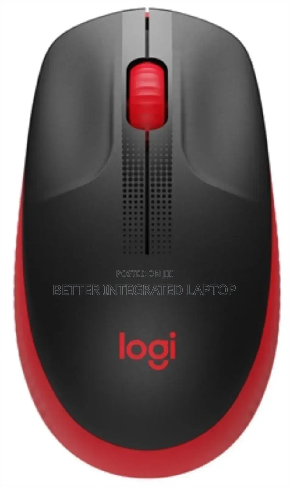 Logitech M190 Full-size Wireless Mouse Red.