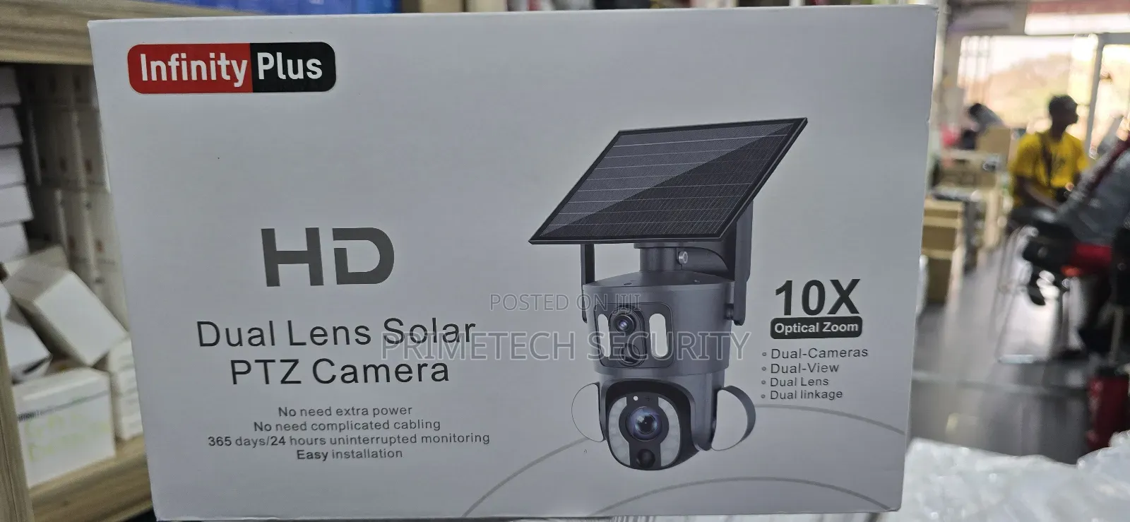 Security Infinity Wifi Dual Lens Camera