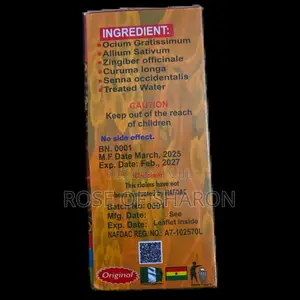 Ganacin G7 Herbal Mixture for STD Sti
